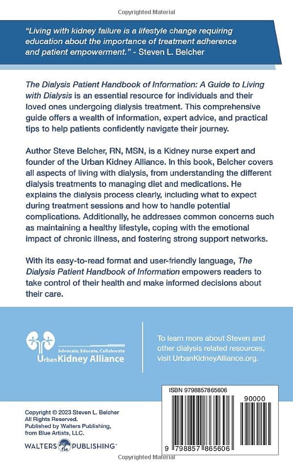 The Dialysis Patient Handbook of Information: A Guide to Living with Dialysis - Image 2