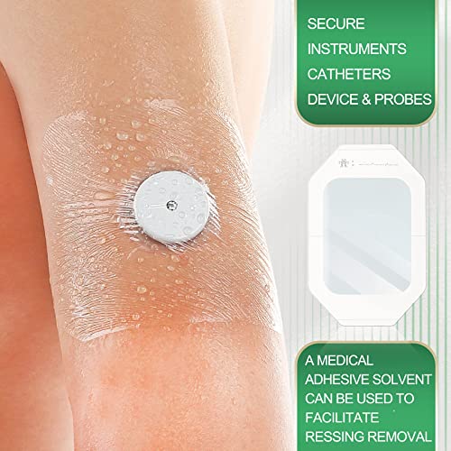 Transparent Film Dressing, Waterproof Wound Cover Bandage 4''x4.75'', 50 Packs, Post Surgical Shower or IV Shield, Tattoo Aftercare Bandage, Adhesive Patch by NeuHeils (4" x 4 3/4") - Image 5